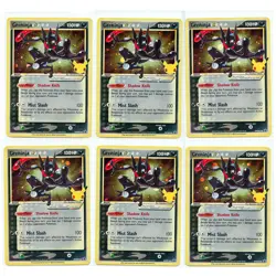 Greninja Gold Star SWSH144 Pokemon 25th Celebrations Promo Card Lot of 12 - Image 2