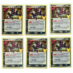 Greninja Gold Star SWSH144 Pokemon 25th Celebrations Promo Card Lot of 12 - Image 4