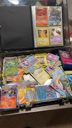 VINTAGE POKEMON Card Binder + Case of Cards ranging from (1995-2025) READ DESC** - Image 1