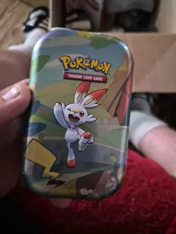 Pokemon Medal Box With Cards Inside - Image 1