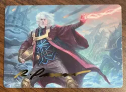 MTG - Urza, Lord Protector 41/81 - Art Card Gold-Stamped Signature - Near Mint - Image 1