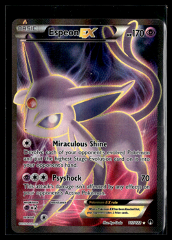 Pokemon TCG Espeon EX Holo Full Art Ultra Rare Card 117/122 XY Breakpoint NM/CF - Image 1