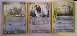 Pokemon Card Ex Deoxys Slakoth 73/107 & Vigoroth 50/107 & Slaking 15/107 - Image 1