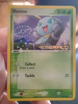 Pokemon Cards Ex Emerald Volbeat 42/106 & Illumise 32/106 Reverse Holo Stamped - Image 2