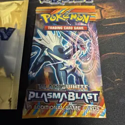 Pokemon "Plasma Blast" 10-Card Sealed Booster Pack (Dialga) PokeRev Gold Pack - Image 2