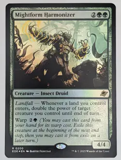 (Foil) Mightform Harmonizer (0200) Edge of Eternities NM - Image 1
