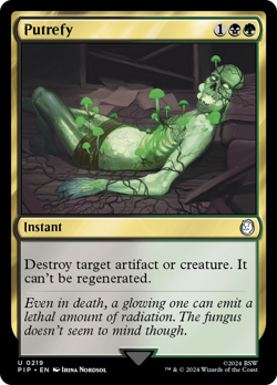 Putrefy [Fallout] Magic MTG - Image 1