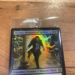 Morlun Devourer of Spiders Marvel Spider-Man SPM R 0059 FOIL Promo Stamped 2025 - Image 3