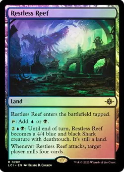 Restless Reef Foil The Lost Caverns of Ixalan NM MTG - Image 1