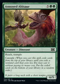 Annoyed Altisaur [Double Masters 2022] Magic MTG - Image 1