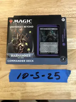 MTG Universes Warhammer 40K Commander Necron Dynasties Deck Magic The Gathering - Image 1