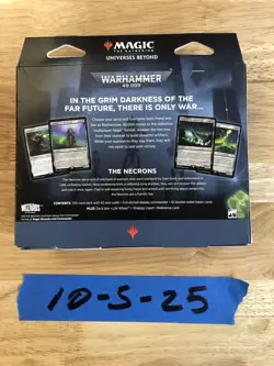 MTG Universes Warhammer 40K Commander Necron Dynasties Deck Magic The Gathering - Image 3