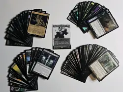 Vraan, Executioner Thane Custom Commander Deck Mono Black MTG Ready To Play - Image 1