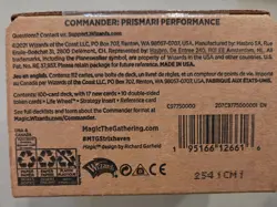 Magic the Gathering MtG PRISMARI PERFORMANCE Commander Deck Minimal Package NEW - Image 2