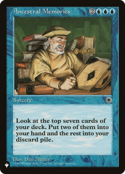 Ancestral Memories [The List] Magic MTG - Image 1