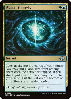 Planar Genesis Light Play, English Magic the Gathering MTG Modern Horizons 3 - Image 1