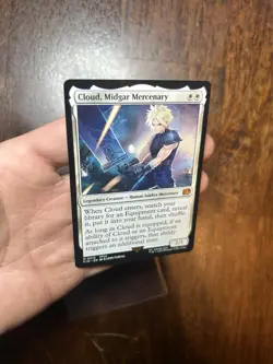 MTG Final Fantasy Cloud, Midgard Mercenary M 0010 - Image 1
