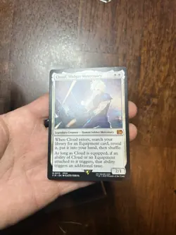 MTG Final Fantasy Cloud, Midgard Mercenary M 0010 - Image 2