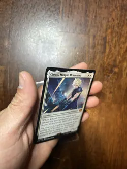MTG Final Fantasy Cloud, Midgard Mercenary M 0010 - Image 4