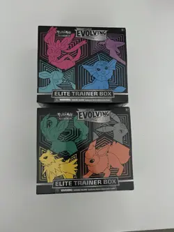 Pokemon Evolving Skies Sword Shield Elite Trainer Box ETB Set of 2, Sealed - Image 2
