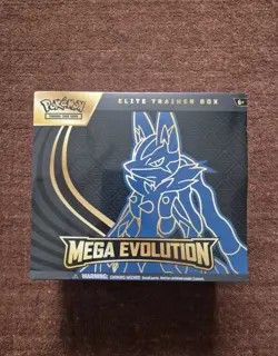 Pokemon TCG Mega Evolutions Lucario Elite Trainer Box New Factory Sealed✅ - Image 1