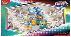 Pokemon TCG Prismatic Evolutions Lucario Ex + Tyranitar Ex Premium Collection - Image 1