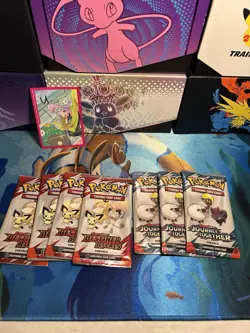 Pokemon S&V Destined Rivals & Journey Together Fun Packs Factory Sealed Lot of 7 - Image 1