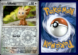 Reverse Holo Lillipup 170/197 Common Obsidian Flames Pokemon TCG - Image 1