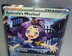 Acerola's Mischief 165/132 Me01: Mega Evolution Holo Pokemon TCG - Image 2