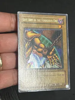 Left Arm of the Forbidden One LOB-123 MP-HP Wavy Deep Waves Yugioh - Image 2