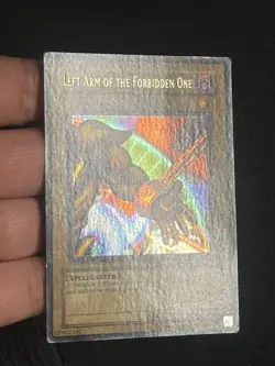 Left Arm of the Forbidden One LOB-123 MP-HP Wavy Deep Waves Yugioh - Image 3
