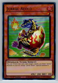Jurrac Aelo Ultra Rare EN106 Battles of Legend: Monsters Mayhem Yugioh TCG - Image 1