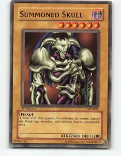 Summoned Skull SYE-005 Starter Deck: Yugi Evolution 1st Edition - Image 1