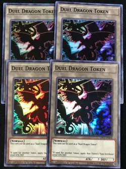 YUGIOH DUEL DRAGON TOKEN OP11-EN026 SUPER X4 LP - Image 1