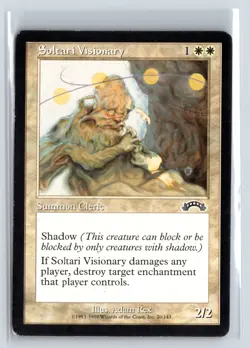 (2x) Soltari Visionary Exodus Common - MTG Magic the Gathering Card - Image 1