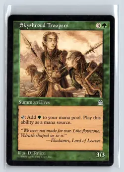 (2x) Skyshroud Troopers Stronghold Common - MTG Magic the Gathering Card - Image 1