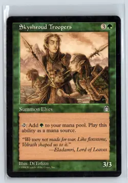 (2x) Skyshroud Troopers Stronghold Common - MTG Magic the Gathering Card - Image 3