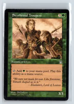 (2x) Skyshroud Troopers Stronghold Common - MTG Magic the Gathering Card - Image 5