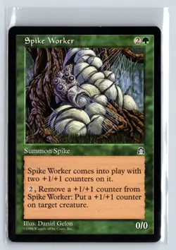 (2x) Spike Worker Stronghold Common - MTG Magic the Gathering Card - Image 1