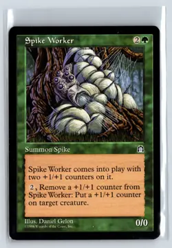 (2x) Spike Worker Stronghold Common - MTG Magic the Gathering Card - Image 5