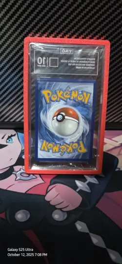 Ethan's Typhlosion 190/182 ILLUSTRATION RARE 2025 Pokemon Card TAG 10 GEM MINT - Image 2