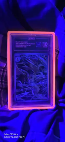 Ethan's Typhlosion 190/182 ILLUSTRATION RARE 2025 Pokemon Card TAG 10 GEM MINT - Image 3