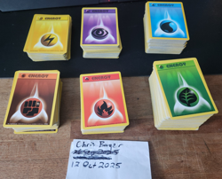 Pokemon TCG Base Set Unlimited Energy Card Lot, 900+cards - Image 1