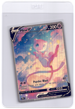 HandMade Per Order PokeTeamLegends Pokemon Card Holo PTL173 Mew - Image 1