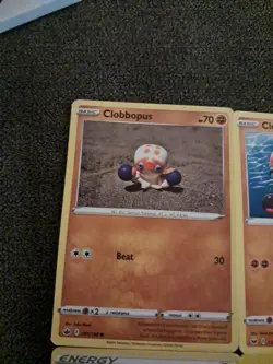 Pokemon TCG Clobbopus 10 Card Lot (6 Fighting Energies) - Image 2