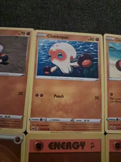 Pokemon TCG Clobbopus 10 Card Lot (6 Fighting Energies) - Image 3
