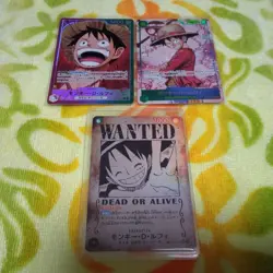 One Piece Card Inherited Will Luffy Leepara Sec Sp Parallel - Image 1