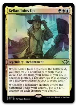 Kellan Joins Up #212 (Foil) (NM) Thunder Junction OTJ Magic MTG - Image 1