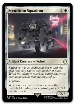 Securitron Squadron #23 (NM) Fallout PIP Magic MTG - Image 1