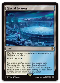 Glacial Fortress #400 (NM) Final Fantasy FIC Magic MTG - Image 1